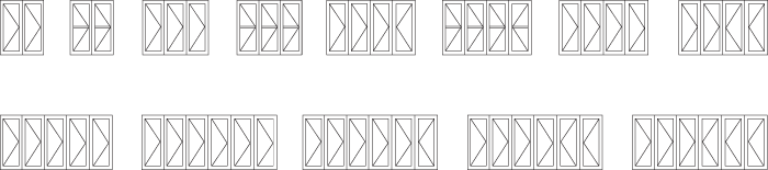 Typical Configurations for Series 412