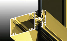 Concealed drainage designed to shed water more efficiently.<br />