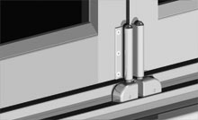 Specially designed runners to inhibit clashing in a bi-parting configuration.