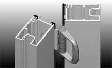 Multiple compression bulb seals ensure high weather resistance.<br />