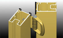 Multiple compression bulb seals ensure high weather resistance.<br />