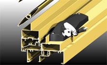 Various winder options available for awning sashes.<br />