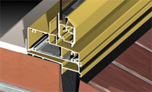 We offer a large variety of sash options that cover glass from 4mm to 20mm thick. Custom sub-sill included.