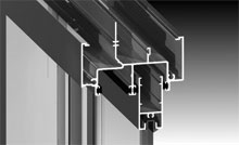 Drains any water that gets in the back to the outside.<br />