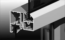 Strong, bold sashes in comparison to typical residential products.<br />