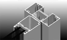 Doors can be hinged or pivoted as shown.<br />
