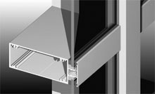 Transoms can have raised splayed or flat covers.<br />