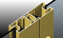 Dedicated french door meeting stiles an option.<br />