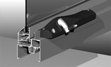 Can accept various types of awning sashes.<br />