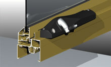 Can accept various types of awning sashes.<br />
