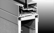 Series 80 framing is also extremely well suited for high quality internal partitioning.