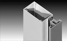 Heavy duty adjustable hinges support heavy door panels. Wide stiles accept wide backset locks.
