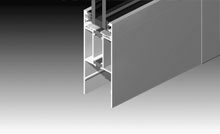 Dedicated threshold for external opening doors when you are looking for water resistance.