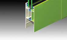Dedicated threshold for external opening doors when you are looking for water resistance.