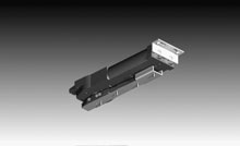Custom thermally broken head and transom to accept COC cover and doors.