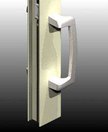 ANDO&trade; pulls are fitted both sides of the stile. Designed to suit our architectural and commercial sliding doors.