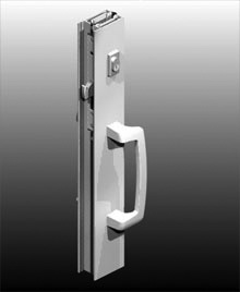 ANDO&trade; pulls available in 316 grade stainless steel or powder coat over stainless steel. Designed for use with commercial sliding door locks.