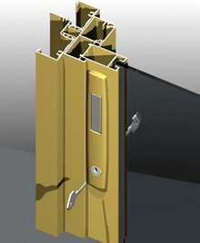 Sliding Window mortice lock can be supplied in a range of standard and special powder coat finishes to match the window framing.