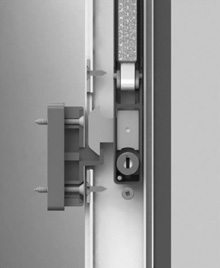 Mortice lock is securely fixed to window stile.<br><br>
