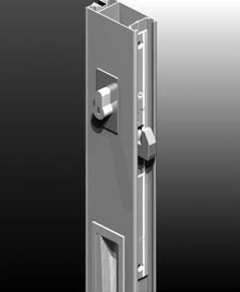 When using ISEO&trade; mortice lock on residential doors we can match the 2mm thick pull handle face plate with 2mm thick escutcheons.