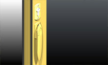 MIRO&trade; bi-fold operator can also be supplied in a key locking format.<br><br>